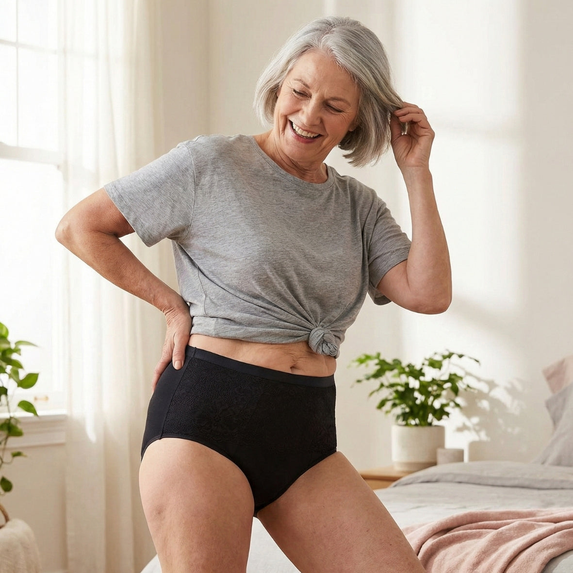 Ultrasaugfähige Slip Unterwäsche