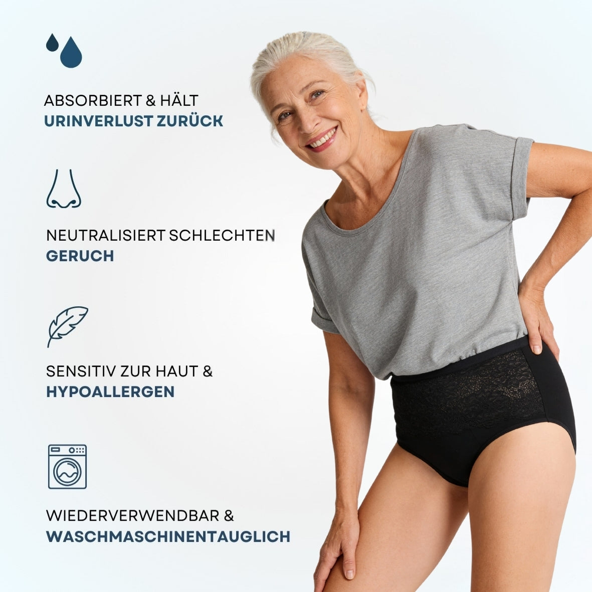 Ultrasaugfähige Slip Unterwäsche