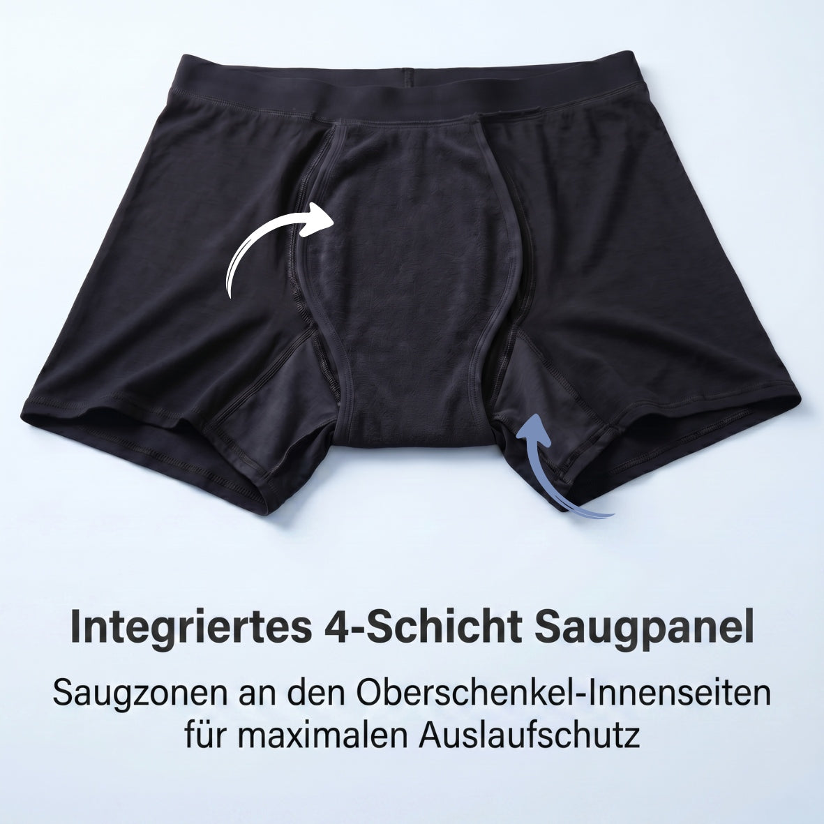 Boxershorts med ultrastærk lækagebeskyttelse