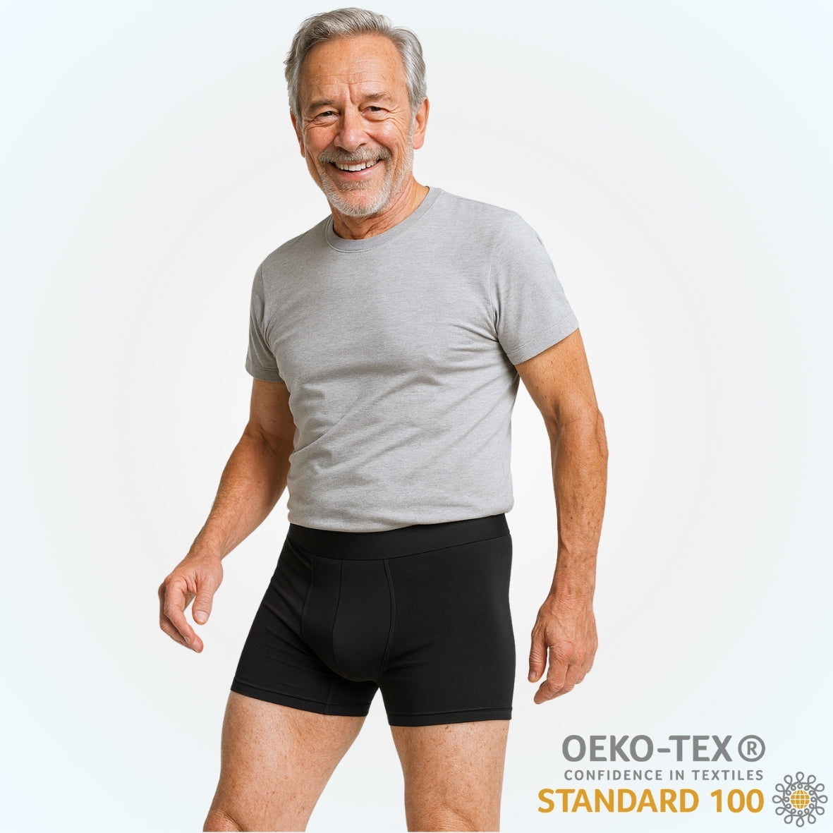 Boxershorts mit ultra-starkem Auslaufschutz