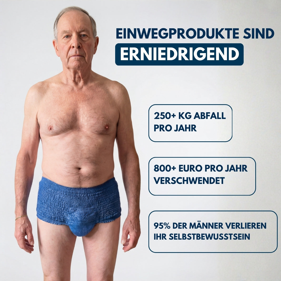 Boxershorts mit ultra-starkem Auslaufschutz