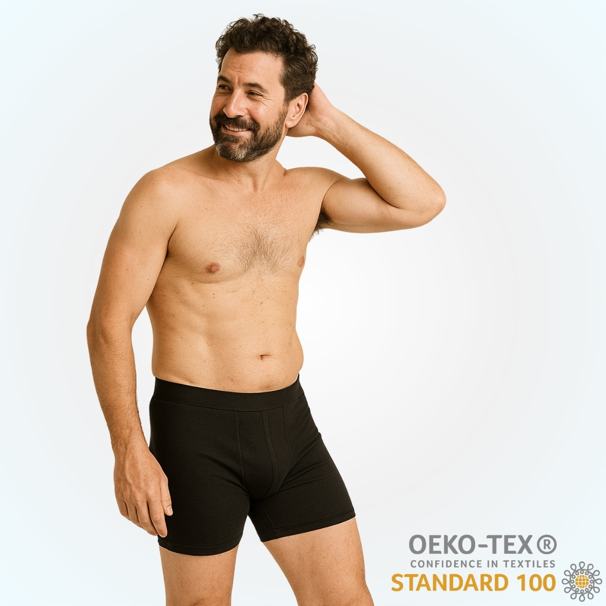 Boxershorts mit ultra-starkem Auslaufschutz