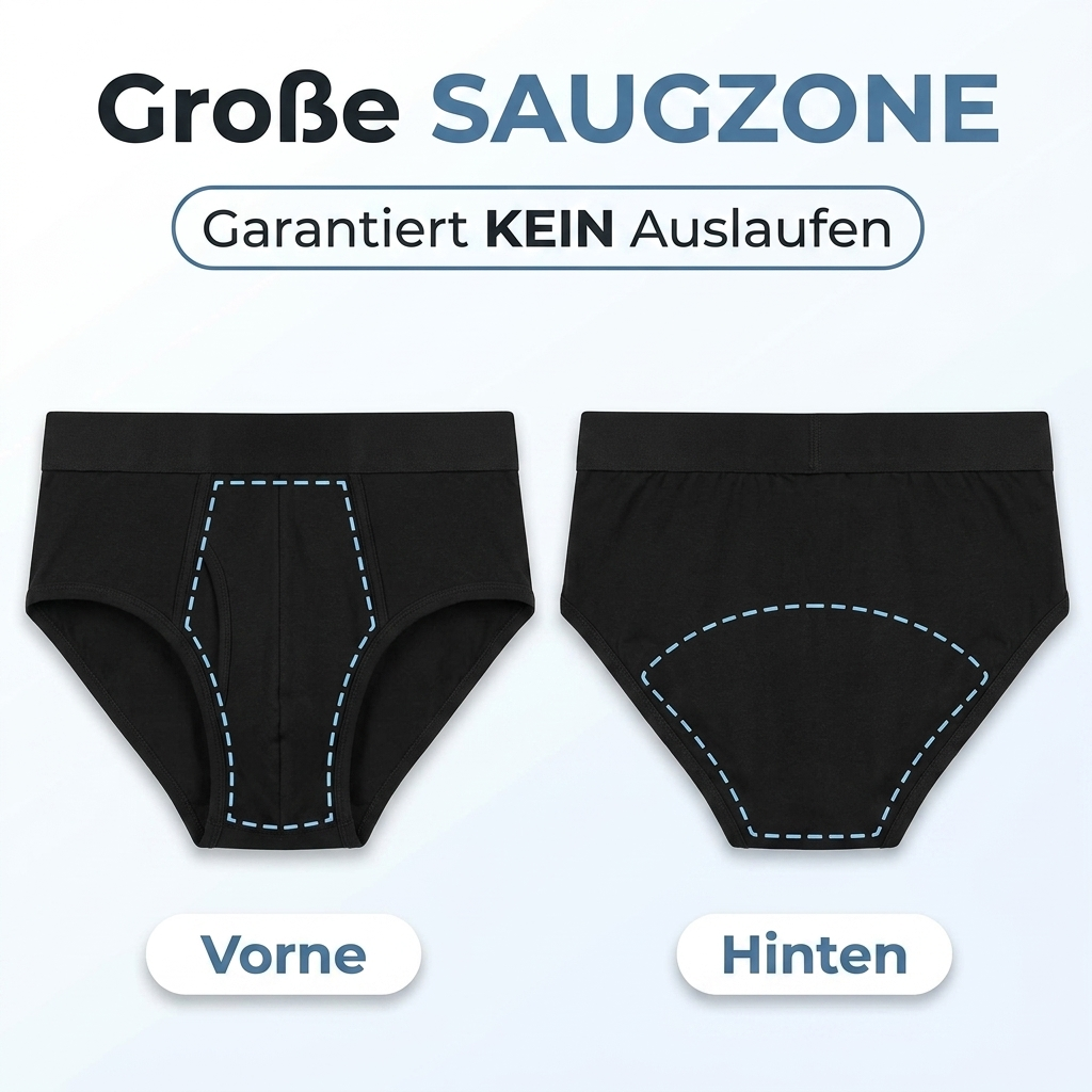 Boxershorts met ultrasterke lekbescherming